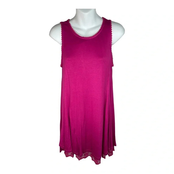 Umgee USA Sunday Funday Dress‎ Color Fuchsia - Picture 1 of 4